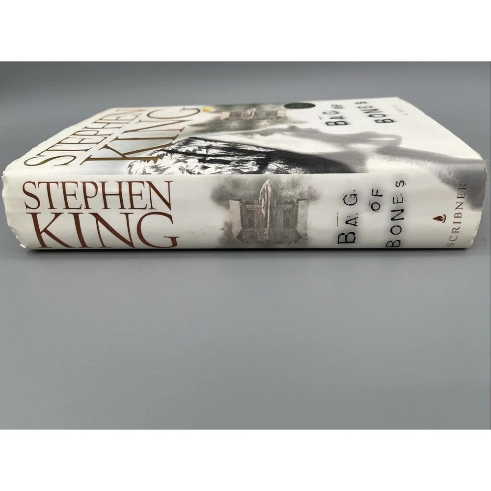 Stephen King Lot Bag of Bone, Gerald's Game, Needful Things PB HC Lot of 3 books